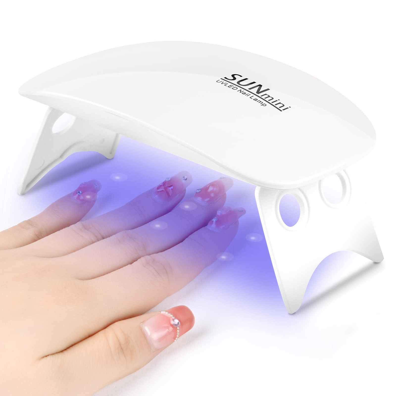 Exposure Unit Uv - Portable 6 LED UV Nail Lamp