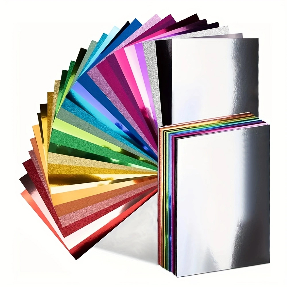 Die Cutting Machine - Mirror Holographic Color Glitter Metallic Foil