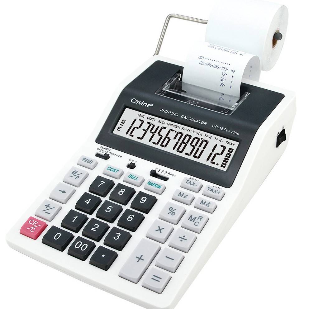 Commercial Printing Calculator - Casine Office Finance Monochrome Printing Calculator