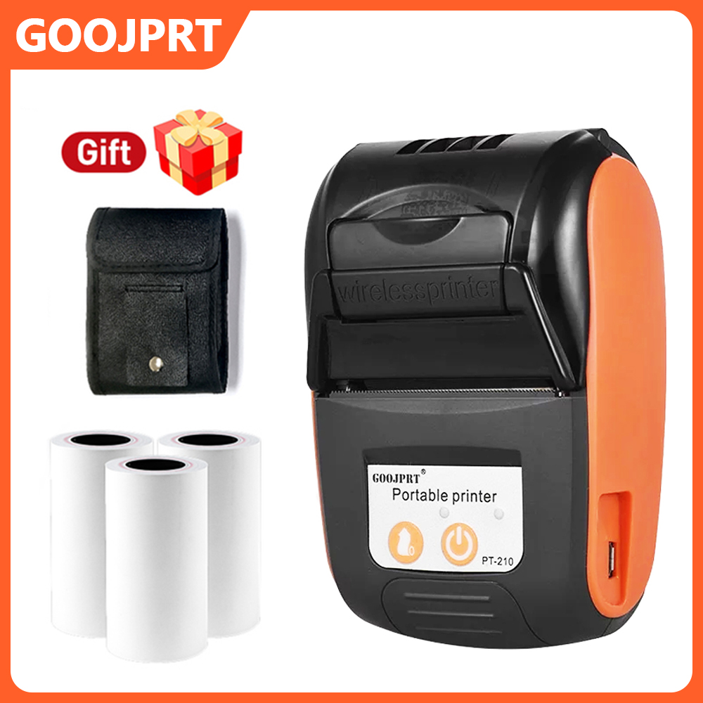 Commercial Label Printing Machine - Mini Portable Thermal Receipt POS Printer
