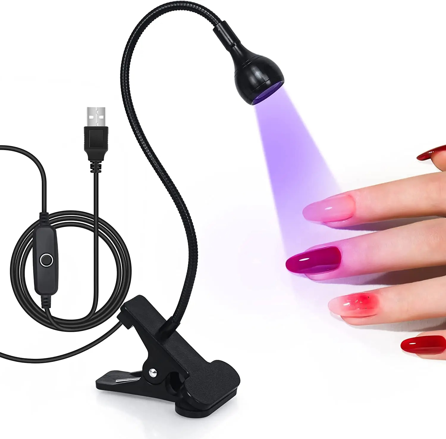 5V UV Gel Curing Nail Lamp Led - Exposure Unit Uv 评论和价格