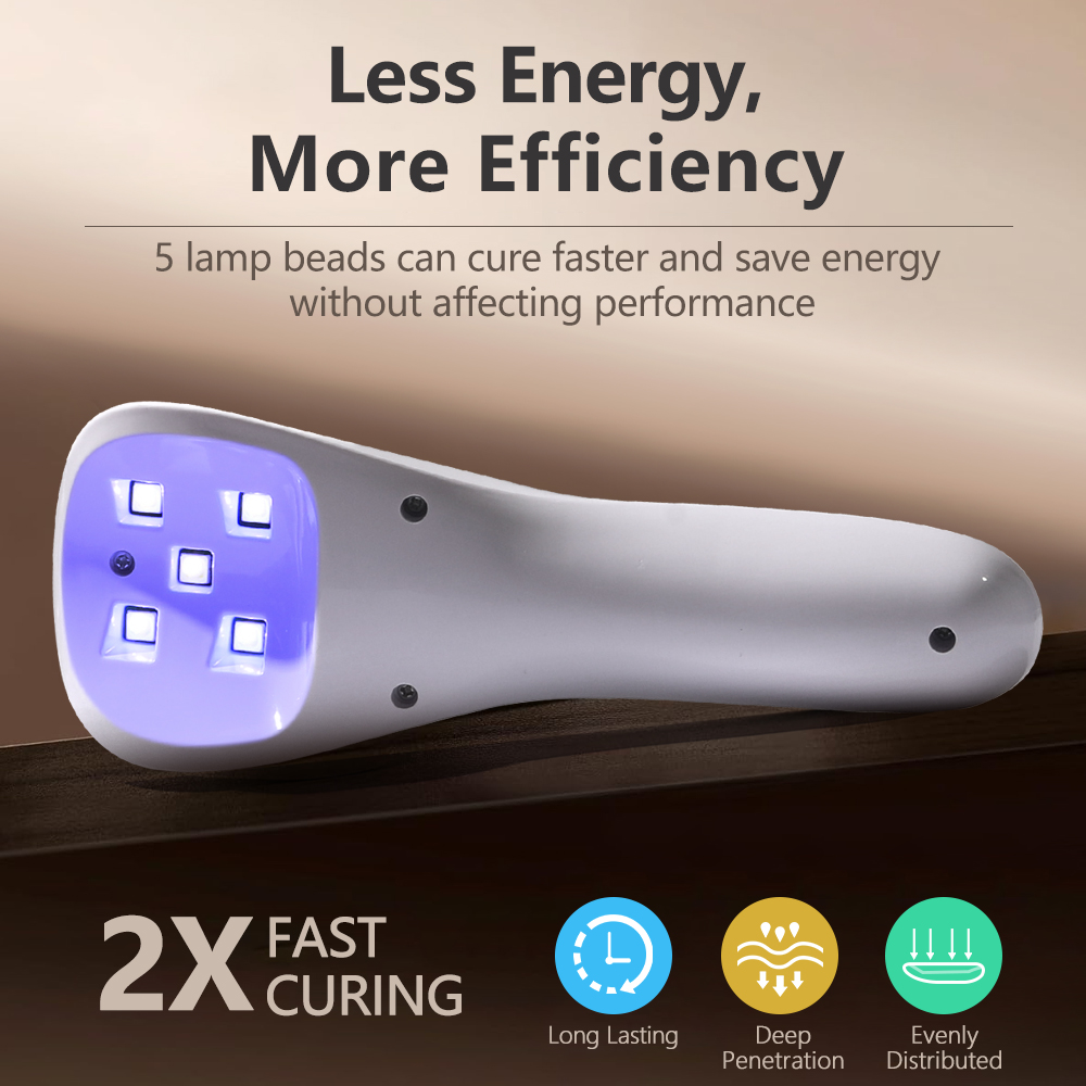 Handheld UV LED Lamp for Nails - Exposure Unit Uv 评论和价格