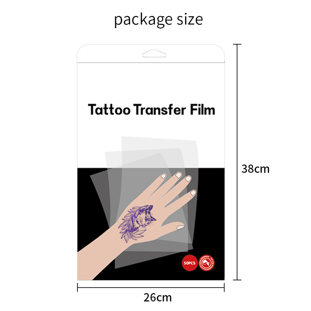 50PCS Transparent Tattoo Trans - Foil Transfer Machine 评论和价格