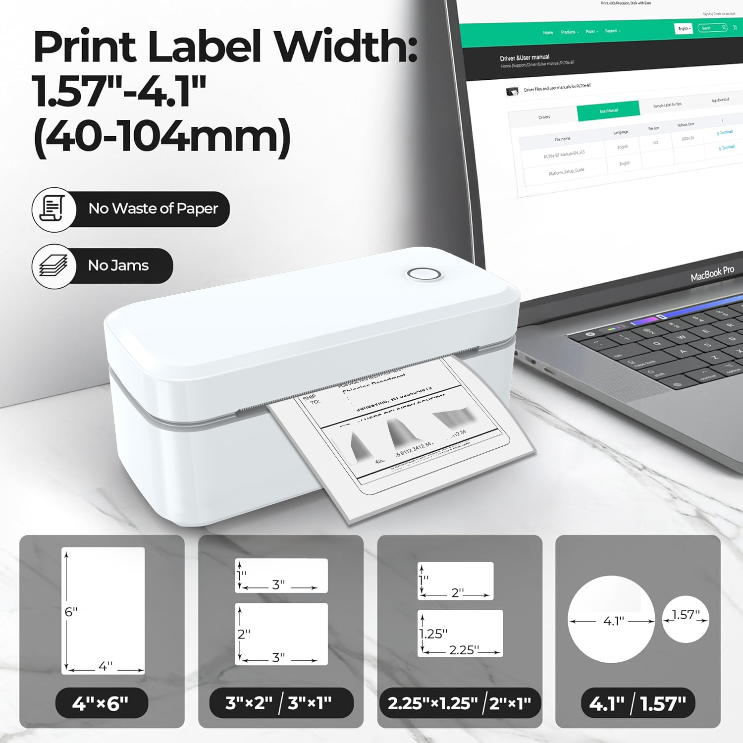 Marklife X4 Bluetooth Thermal  - Commercial Label Printing Machine 评论和价格