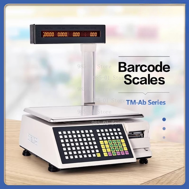 Electronic Scale with Adhesive - Commercial Label Printing Machine 评论和价格