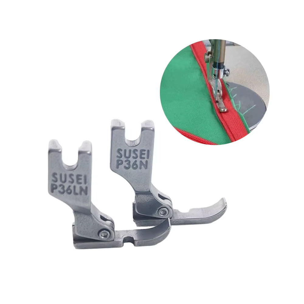 4 PCS/Set Zipper Presser Foot  - Commercial Embroidery Machine 评论和价格