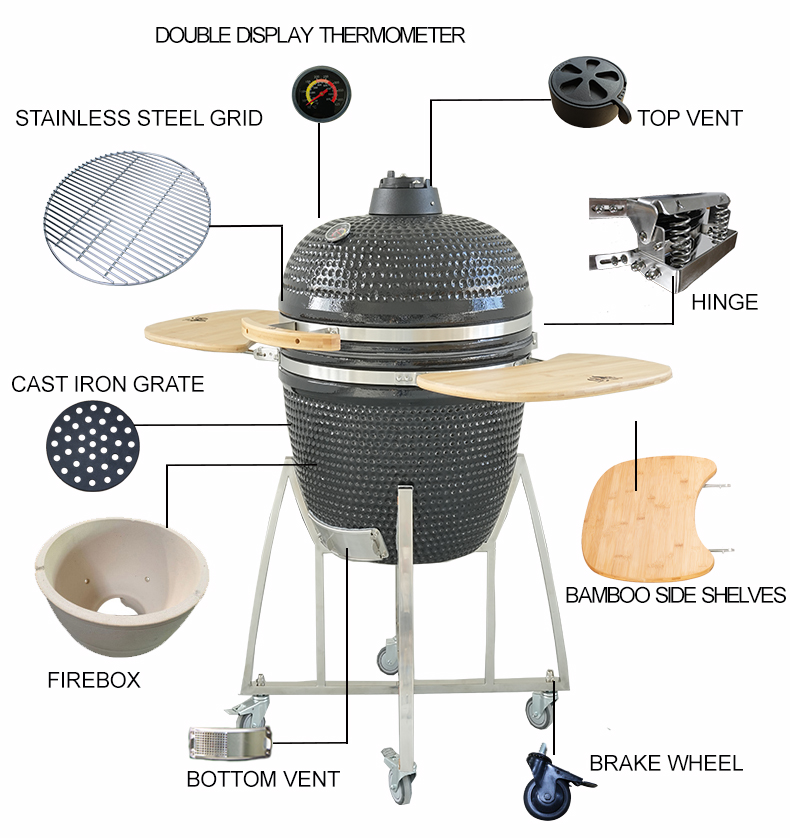 OEM Ceramic Barbecue Grill Cus - Commercial Printing Logo 评论和价格