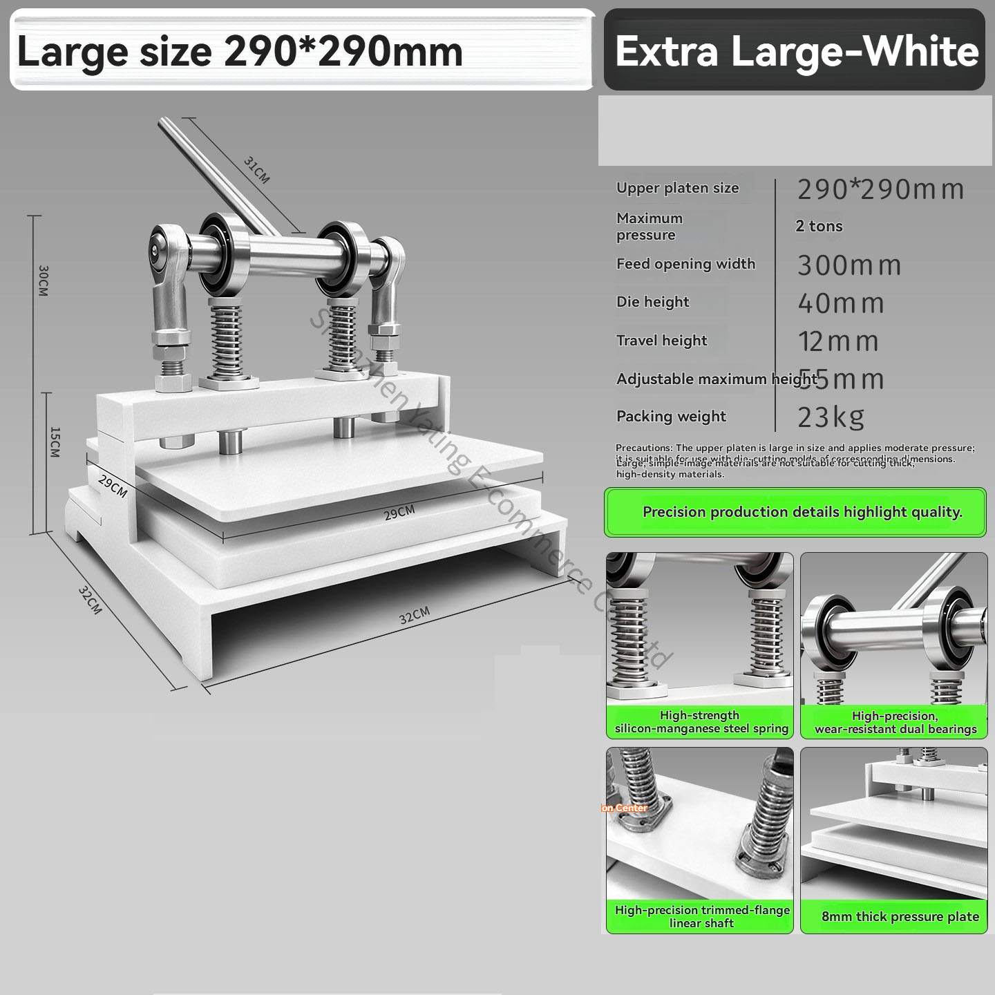 290X290 Cutting Machine Handma - Die Cutting Machine 评论和价格