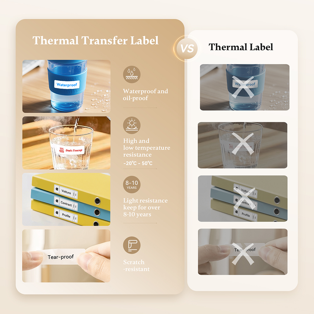 Niimbot N1/M2 Thermal Transfer - Commercial Label Printing Machine 评论和价格