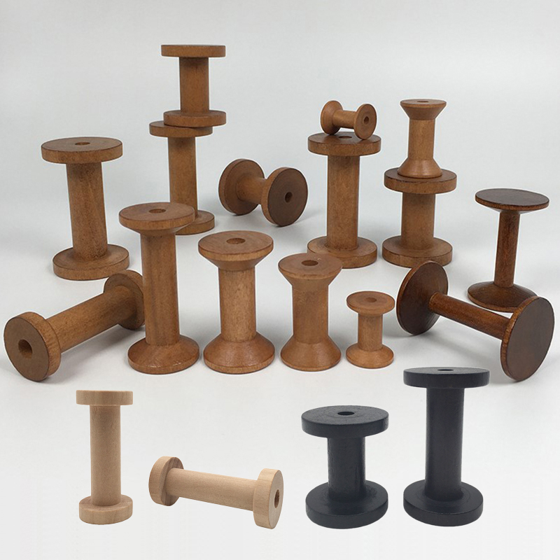 10Pcs/Set Vintage Natural Wood - Commercial Embroidery Machine 评论和价格