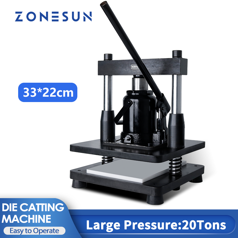 ZONESUN 20T Hydraulic Leather  - Die Cutting Machine 评论和价格