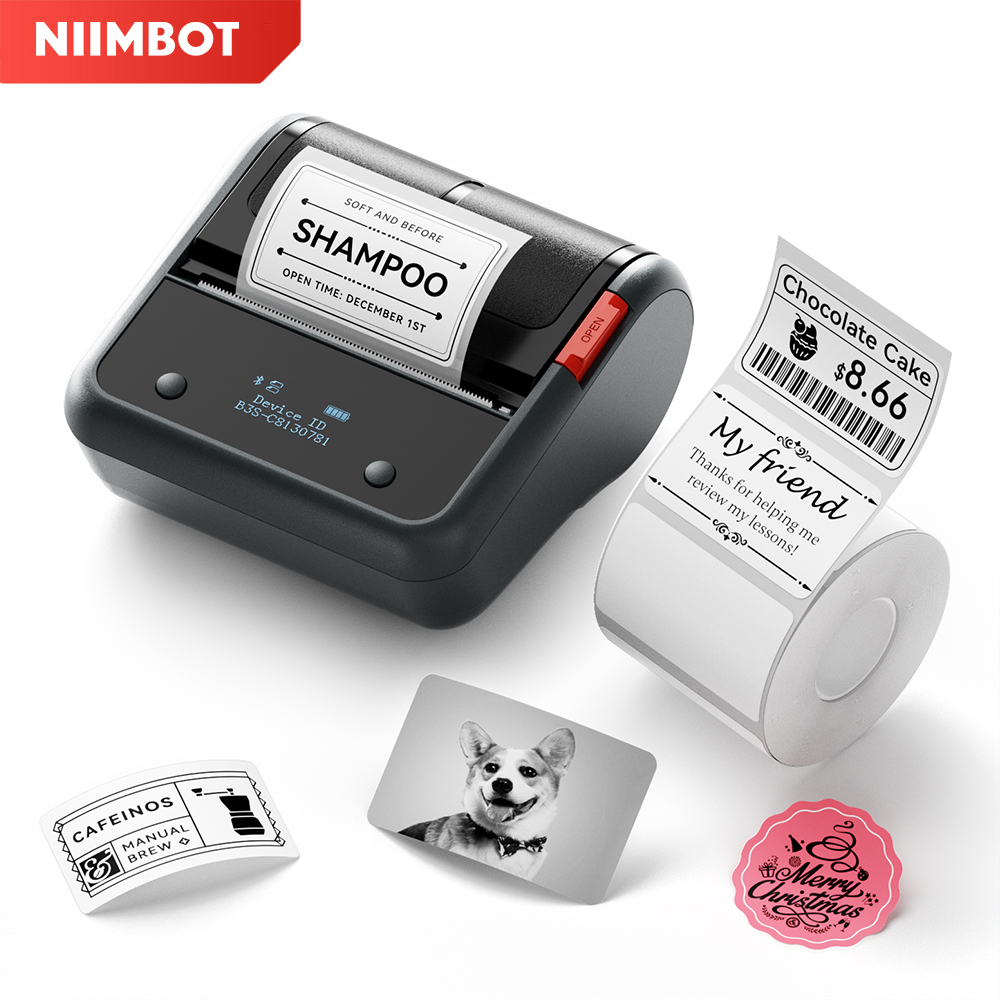 Niimbot B3S Wireless Label Pri - Commercial Label Printing Machine 评论和价格