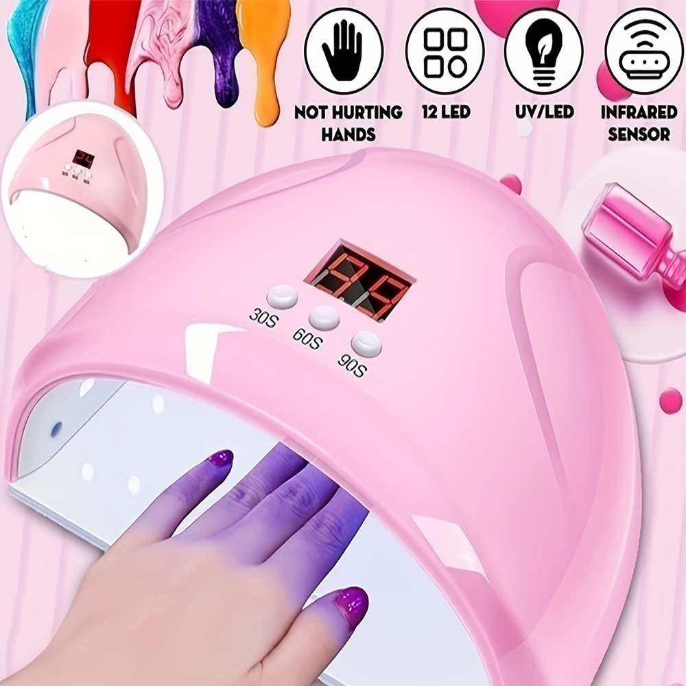 Nail Dryer Lamp UV Nail Polish - Exposure Unit Uv 评论和价格