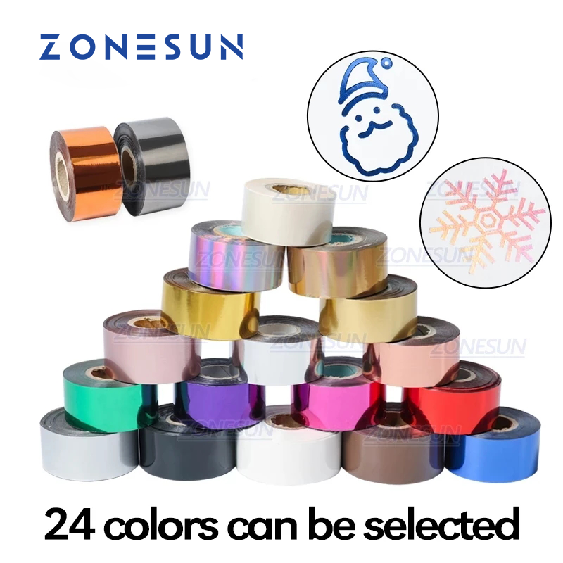 ZONESUN 3/4/5cm Gold Silver Bl - Foil Transfer Machine 评论和价格