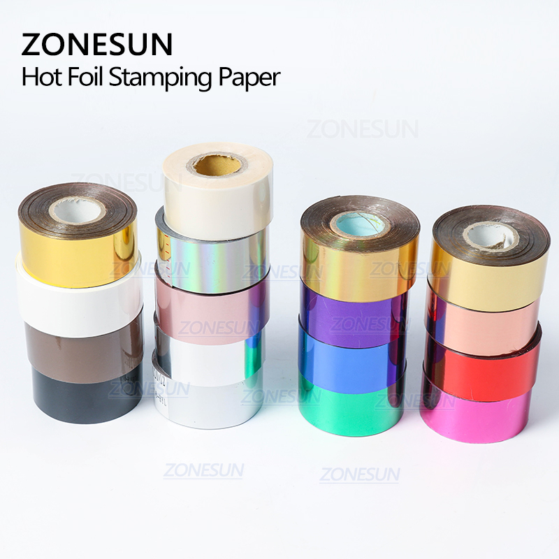 ZONESUN 3/4/5cm Gold Silver Bl - Foil Transfer Machine 评论和价格
