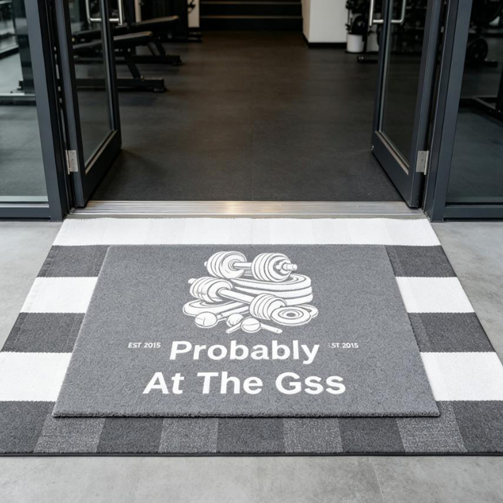 Rug gym custom logo print wate - Commercial Printing Logo 评论和价格